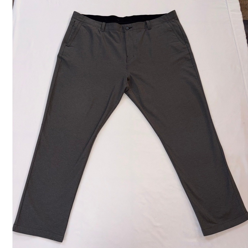 Tommy Bahama Boracay Mens 42x30 Charcoal Gray Performance Straight Leg Pants